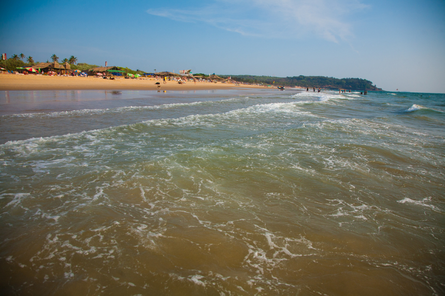 Гоанский пляж: Пляж Кандолима, Гоа, Индия